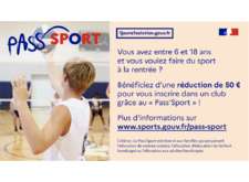 Pass'Sport saison 2021 / 2022